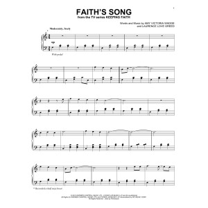 Faith's Song (arr. Laurence Love Greed) (from the TV series Keeping Faith)