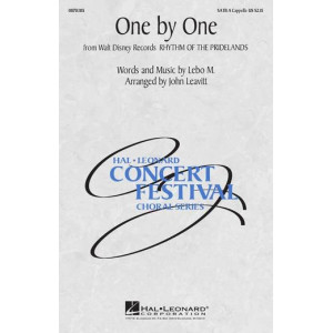 One By One (from Rhythm of the Pridelands) (arr. John Leavitt)