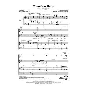 There's A Hero (arr. Cristi Cary Miller)