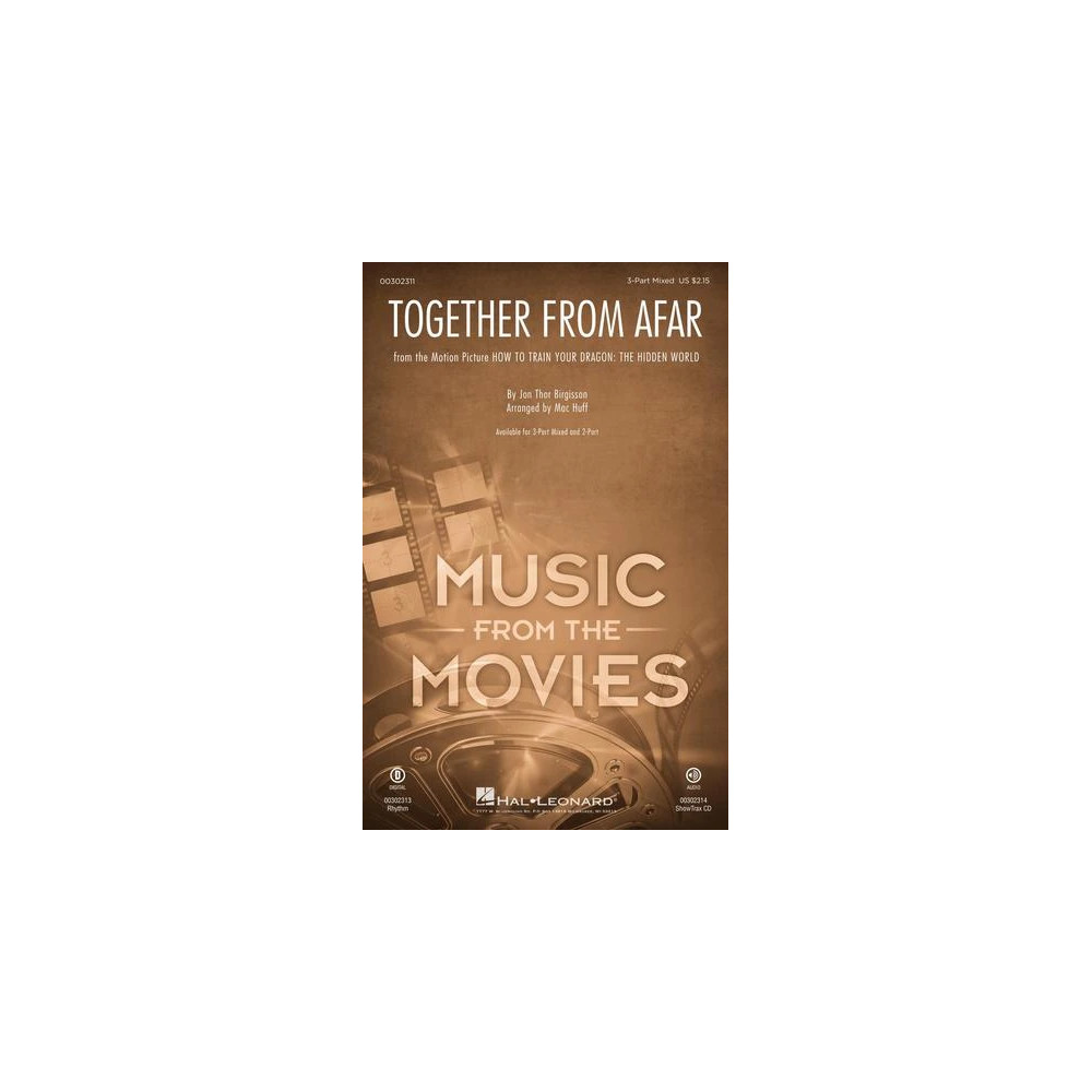 Together From Afar (from How to Train Your Dragon: The Hidden World) (arr. Mac Huff) - Synthesizer