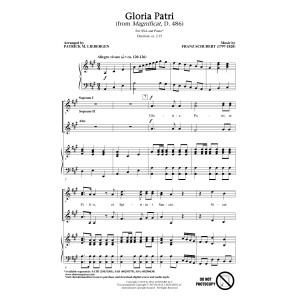 Gloria Patri (from Magnificat, D. 486) (arr. Patrick M. Liebergen)