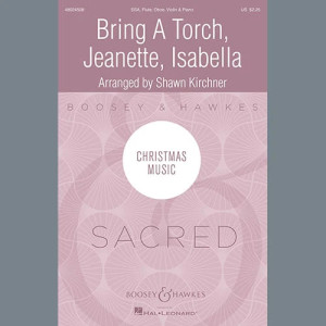 Bring a Torch, Jeanette, Isabella (arr. Shawn Kirchner) - Cello