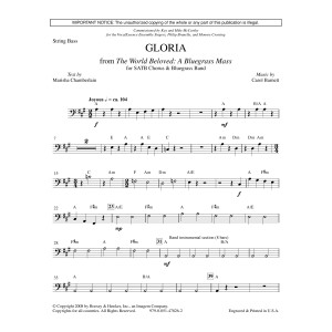 Gloria (from The World Beloved: A Bluegrass Mass) - Double Bass