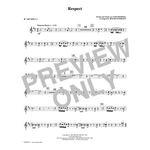 Respect (arr. Roger Emerson) - Bb Trumpet 1