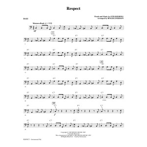 Respect (arr. Roger Emerson) - Bass