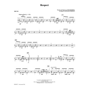Respect (arr. Roger Emerson) - Drums