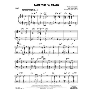 Take The 'A' Train (arr. Mark Taylor) - Piano