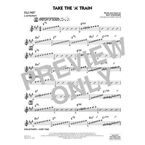 Take The 'A' Train (arr. Mark Taylor) - Eb Solo Sheet