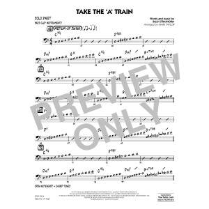 Take The 'A' Train (arr. Mark Taylor) - Bass Clef Solo Sheet