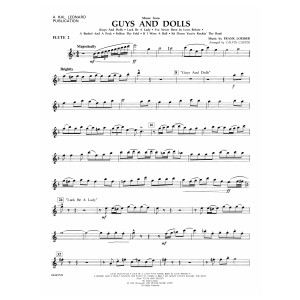 Music from Guys and Dolls (arr. Calvin Custer) - Flute 2
