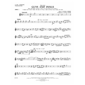 Music from Guys and Dolls (arr. Calvin Custer) - Oboe 1