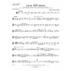 Music from Guys and Dolls (arr. Calvin Custer) - Bb Trumpet 2