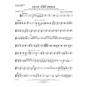 Music from Guys and Dolls (arr. Calvin Custer) - F Horn 1 & 2