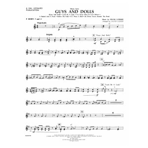 Music from Guys and Dolls (arr. Calvin Custer) - F Horn 3 & 4