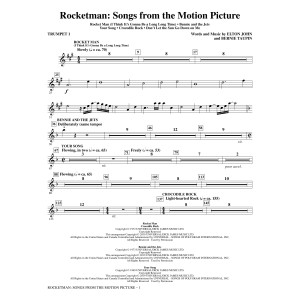 Rocketman: Songs from the Motion Picture (arr. Mac Huff) - Trumpet 1