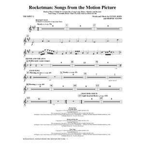 Rocketman: Songs from the Motion Picture (arr. Mac Huff) - Trumpet 2