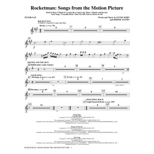 Rocketman: Songs from the Motion Picture (arr. Mac Huff) - Tenor Saxophone