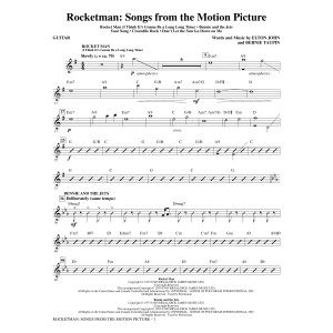 Rocketman: Songs from the Motion Picture (arr. Mac Huff) - Guitar