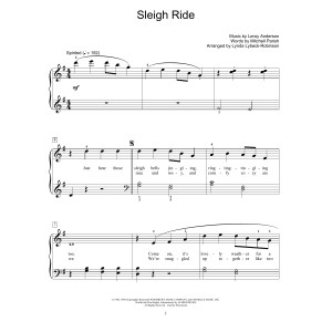Sleigh Ride (arr. Lynda Lybeck-Robinson)