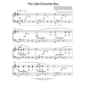 The Little Drummer Boy (arr. Lynda Lybeck-Robinson)