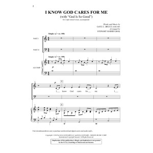 I Know God Cares For Me (with "God Is So Good") (arr. Stewart Harris)