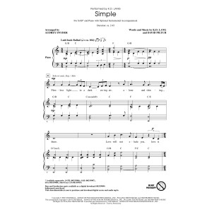 Simple (arr. Audrey Snyder)