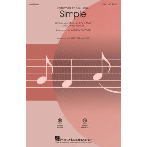 Simple (arr. Audrey Snyder)