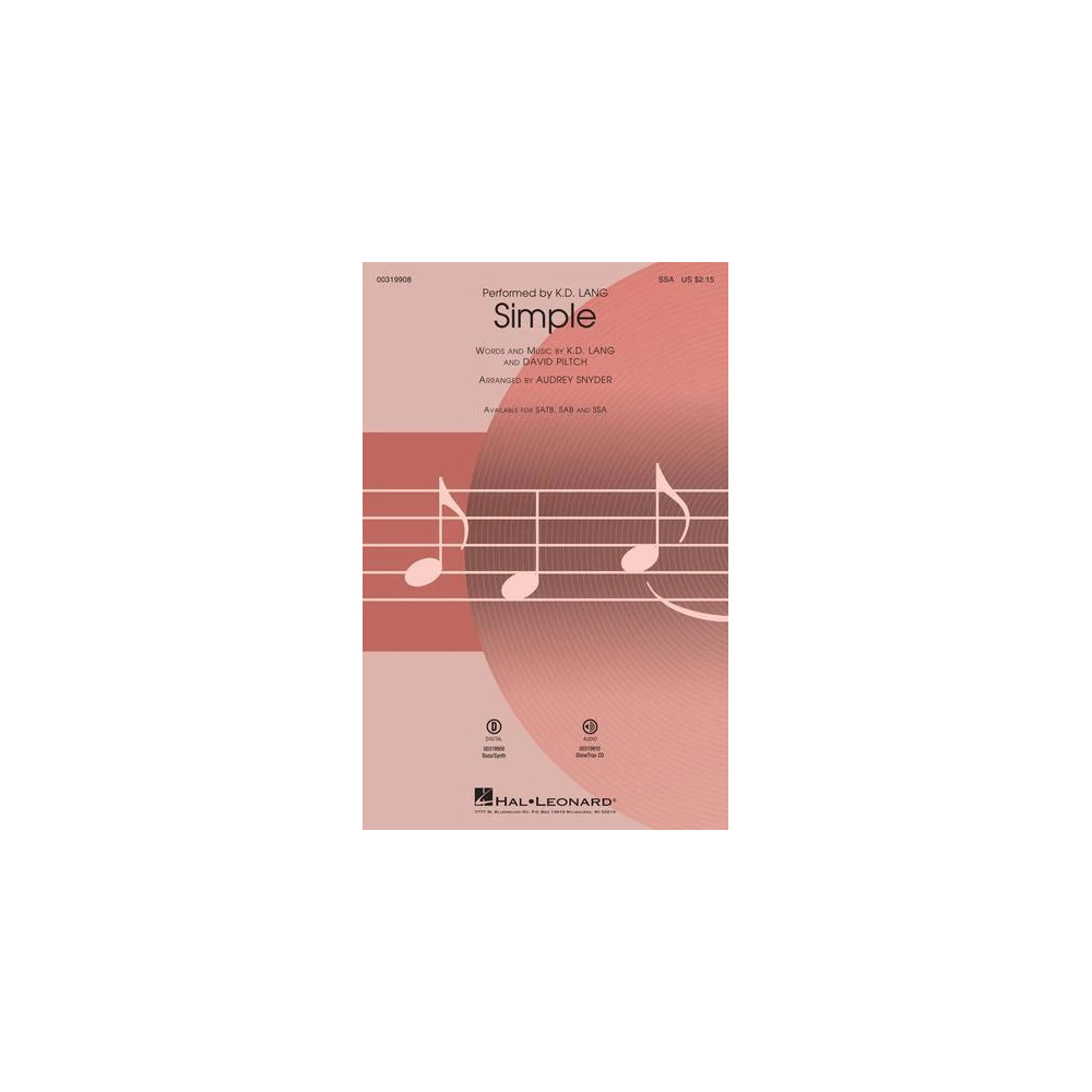 Simple (arr. Audrey Snyder)