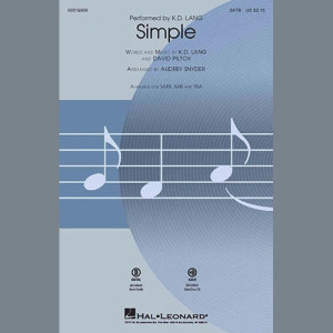 Simple (arr. Audrey Snyder)