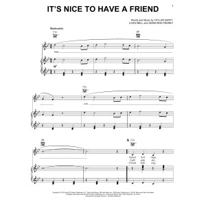 It's Nice To Have A Friend