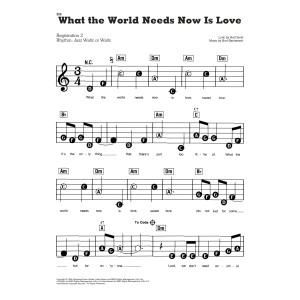 What The World Needs Now Is Love