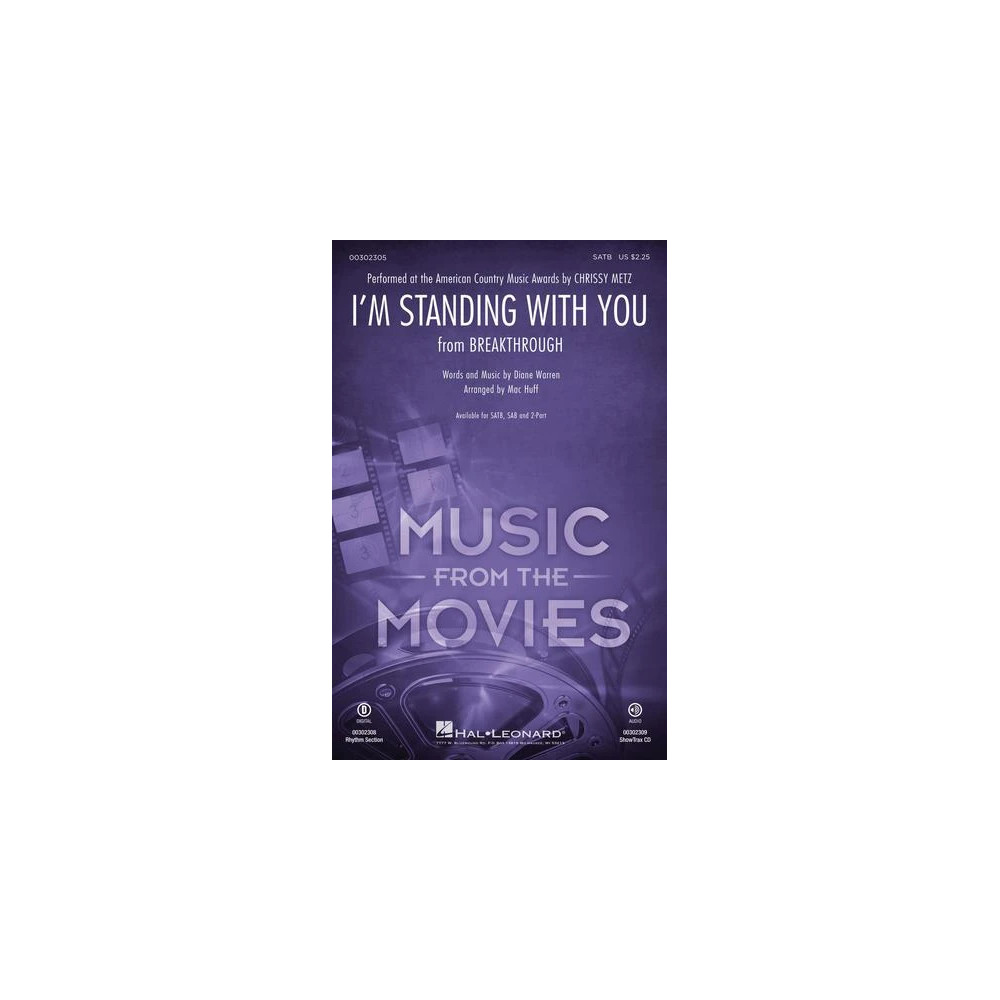I'm Standing With You (from Breakthrough) (arr. Mac Huff) - Bass