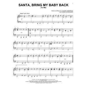 Santa, Bring My Baby Back (To Me)