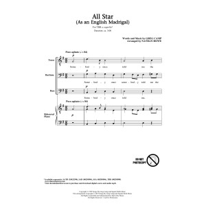 All Star (As an English Madrigal) (arr. Nathan Howe)