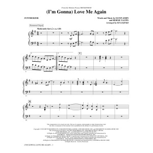 (I'm Gonna) Love Me Again (from Rocketman) (arr. Ed Lojeski) - Synthesizer