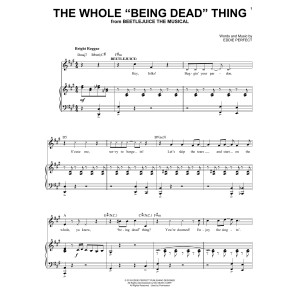 The Whole "Being Dead" Thing (from Beetlejuice The Musical)