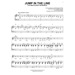 Jump In The Line (from Beetlejuice The Musical) (arr. Kris Kulul and Eddie Perfect)