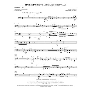 It's Beginning To Look Like Christmas (arr. Mark Hayes) - Bassoon 1,2