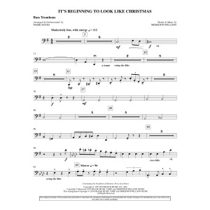 It's Beginning To Look Like Christmas (arr. Mark Hayes) - Bass Trombone