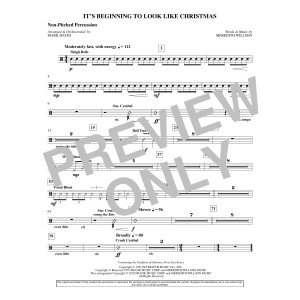 It's Beginning To Look Like Christmas (arr. Mark Hayes) - Percussion
