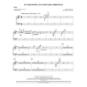 It's Beginning To Look Like Christmas (arr. Mark Hayes) - Harp