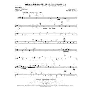 It's Beginning To Look Like Christmas (arr. Mark Hayes) - Double Bass