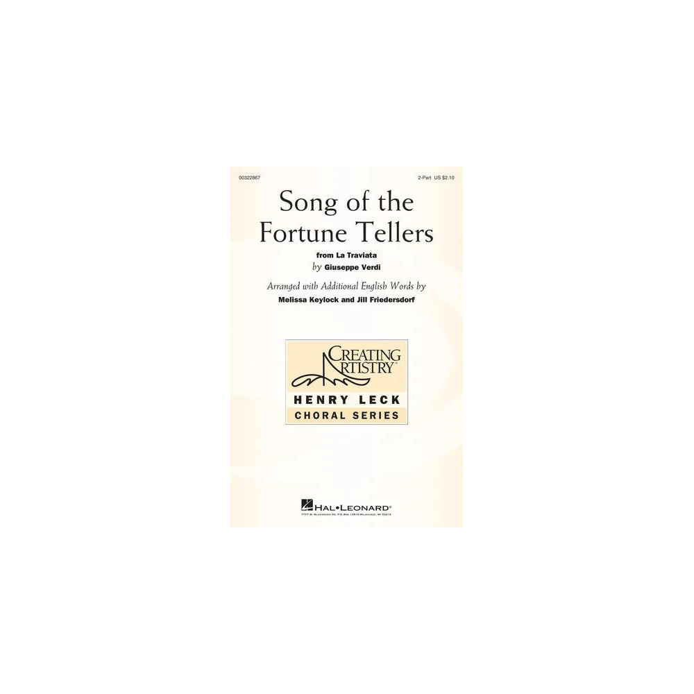 Song Of The Fortune Tellers (from La Traviata) (arr. Melissa Keylock and Jill Friedersdorf)