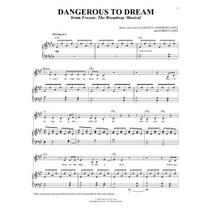 Dangerous To Dream [Solo version] (from Frozen: The Broadway Musical)