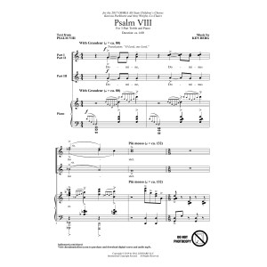 Psalm VIII