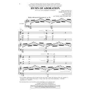 Hymn Of Adoration (incorporating "Holy, Holy, Holy" and "Joyful, Joyful, We Adore Thee")