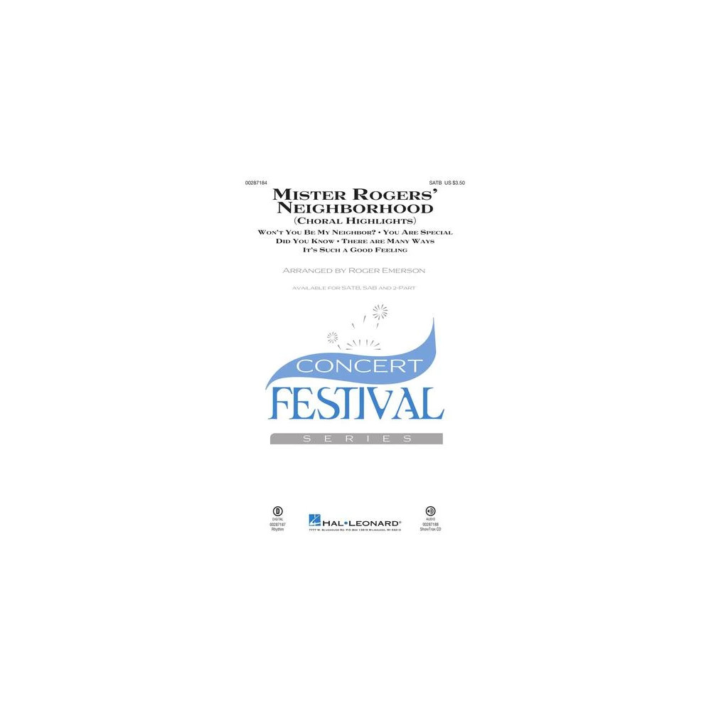 Mister Rogers' Neighborhood (Choral Highlights) (arr. Roger Emerson)