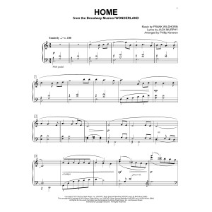 Home [Classical version] (from Wonderland) (arr. Phillip Keveren)