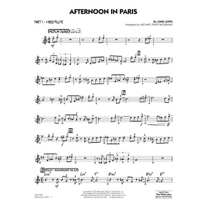 Afternoon in Paris (arr. Michael Philip Mossman) - Part 1 - Vibes/Flute