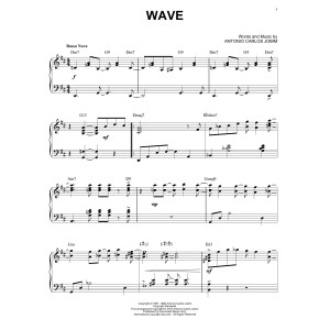 Wave [Jazz version] (arr. Brent Edstrom)